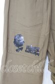 画像4: NieR CLOTHING / ベルトジップパンツ F カーキ O-25-12-05-069-PU-PA-YM-ZT040 (4)