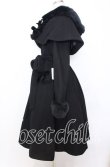 画像3: Victorian maiden / フードケープ付エレガントコート  ブラック O-25-12-05-006-CL-CO-OW-OS (3)