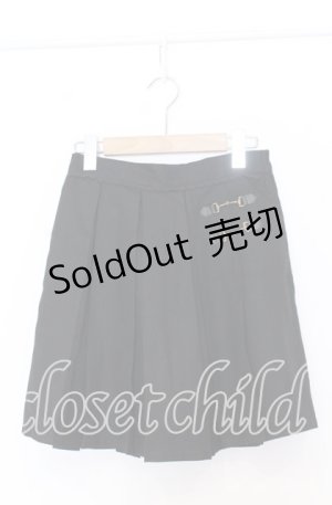 画像: axes femme / ビットデザインキュロット  クロ O-25-12-05-075-AX-PA-IG-OS