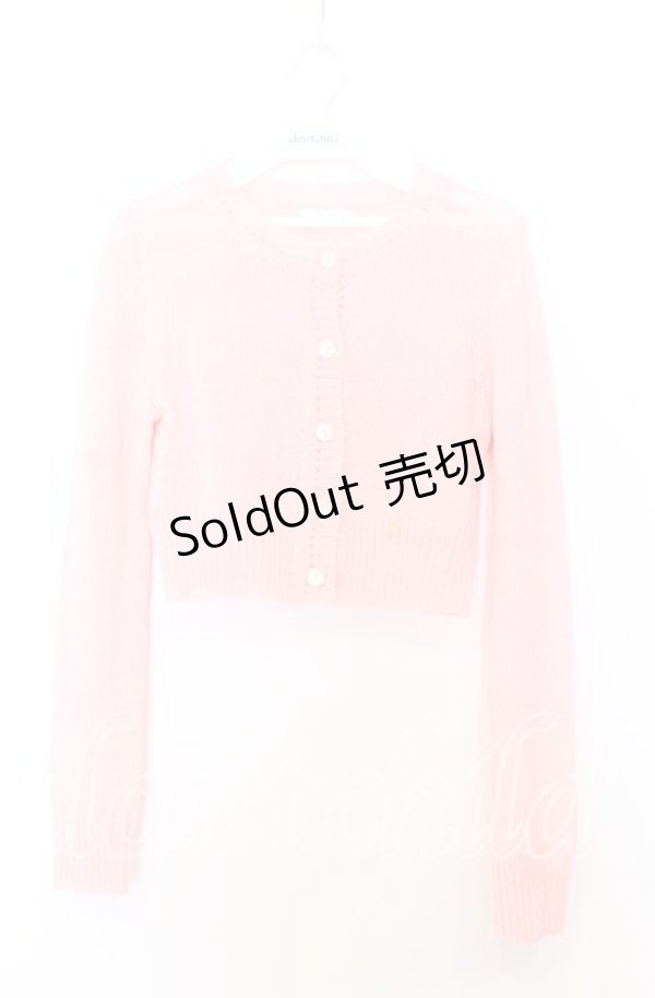 画像1: MILK / レッスンカーデ  ピンク O-25-12-05-076-ML-TO-IG-OS (1)