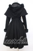 画像4: Victorian maiden / フードケープ付エレガントコート  ブラック O-25-12-05-006-CL-CO-OW-OS (4)