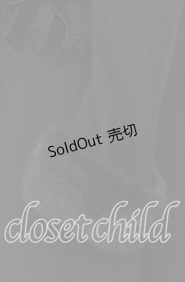 画像6: Victorian maiden / フードケープ付エレガントコート  ブラック O-25-12-05-006-CL-CO-OW-OS (6)