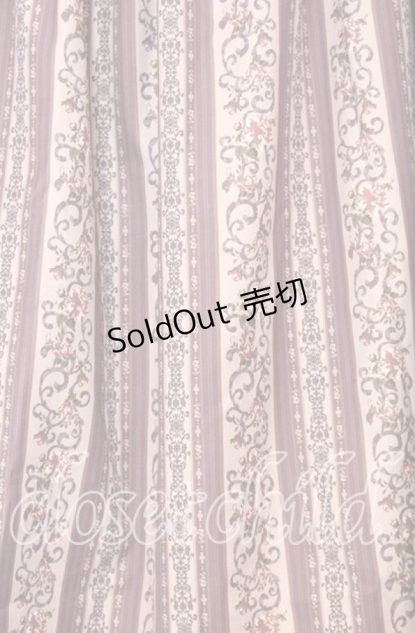 画像2: axes femme / オーナメント縦柄スカート  ベージュ系 O-25-12-05-090-AX-BL-IG-OS (2)