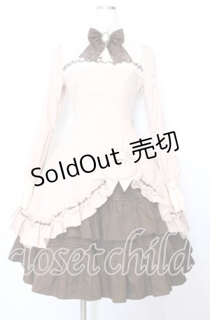 画像: Mary Magdalene / プティフールドレス  ローズチョコ O-25-12-05-091-CL-OP-OW-OS