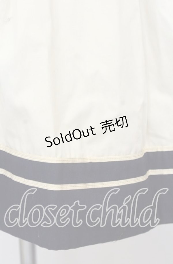 画像3: Victorian maiden / ブリティッシュマリンバッスルスカート  キナリ×ネイビー O-25-12-05-007-CL-SK-OW-OS (3)