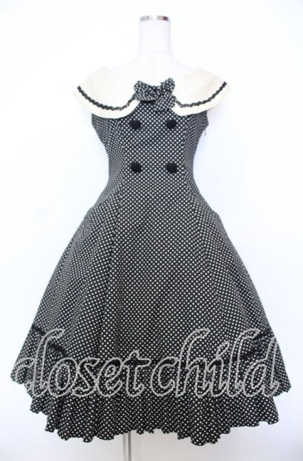 画像1: Mary Magdalene / アンジェリカワンピース  クロ ドット O-25-12-05-002-CL-OP-IG-OS (1)