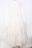 画像4: PINK HOUSE / ティアードワンピース  ブロード・シロ O-25-12-05-010-LO-OP-IG-OS (4)