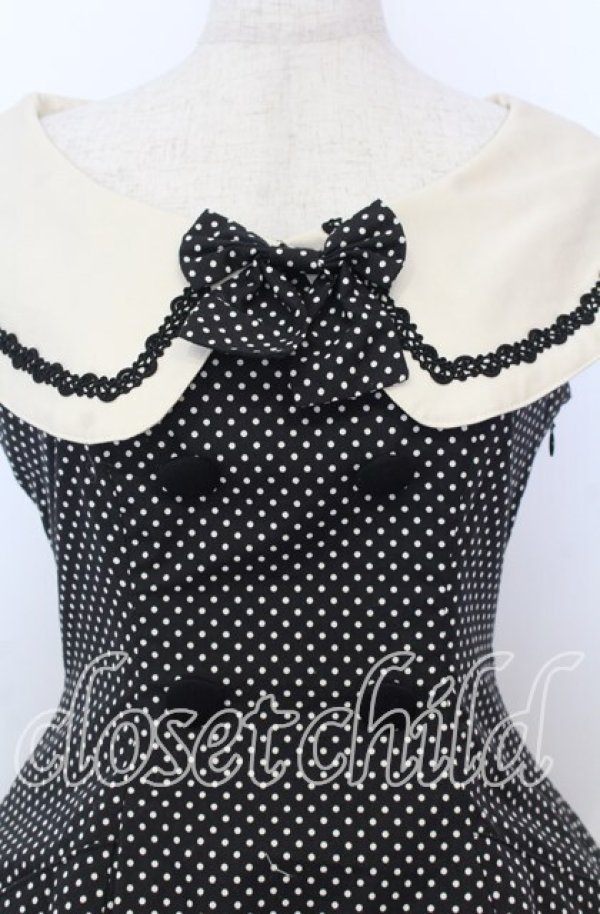 画像2: Mary Magdalene / アンジェリカワンピース  クロ ドット O-25-12-05-002-CL-OP-IG-OS (2)