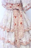 画像6: PINK HOUSE / バラ園うさぎプリントパッチワークワンピース  ピンク O-25-12-05-011-LO-OP-IG-OS (6)