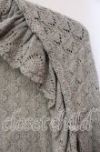画像2: PINK HOUSE / 透かし編みドルマンボレロ  グレー O-25-12-06-027-LO-TO-OW-OS (2)