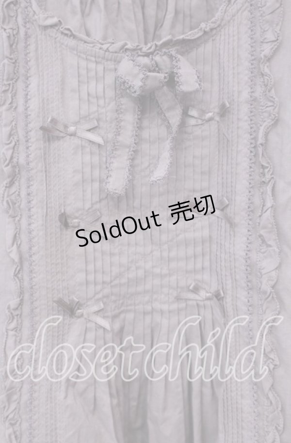 画像2: PINK HOUSE / フリル使いローンベスト  ラベンダー O-25-12-06-028-LO-TO-OW-OS (2)