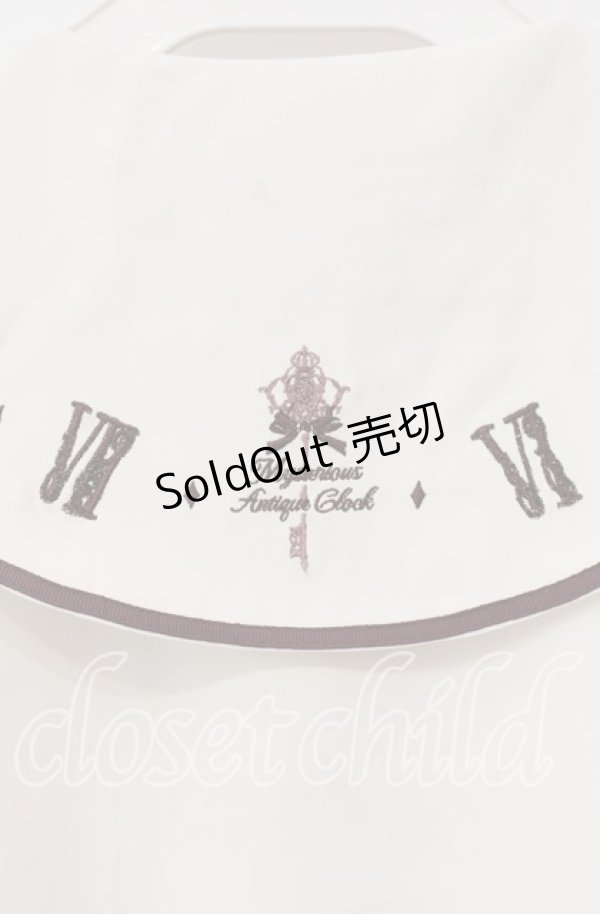 画像4: Amavel / Antique　Clockブラウス F ボルドー O-25-12-06-031-CA-BL-OW-OS (4)