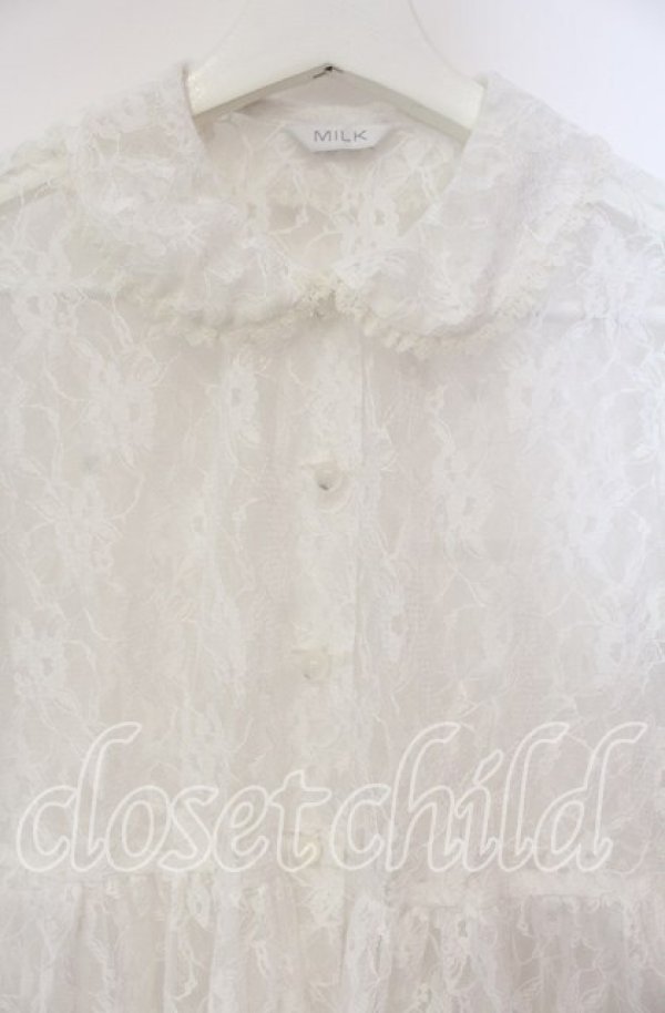 画像2: MILK / Dressガウン  シロ O-25-12-06-038-ML-OP-OW-ZT510 (2)