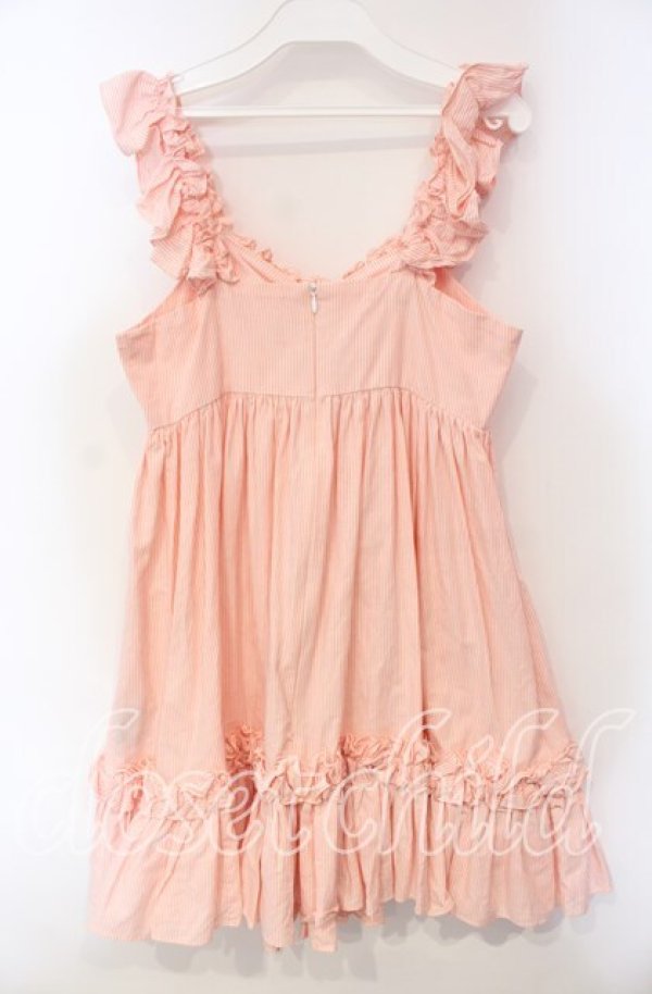 画像3: Na+H / ストライプベビードール  ピンク O-25-12-06-043-PU-OP-OW-OS (3)