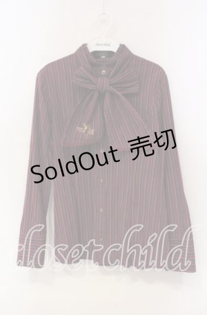 画像: MIHO MATSUDA / ルーフブラウス Ｍ ワイン O-25-12-06-046-GO-BL-IG-OS