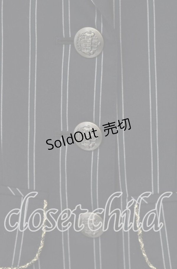 画像2: MIHO MATSUDA / ジャケット ジエン  ネイビー O-25-12-06-048-GO-JA-IG-OS (2)