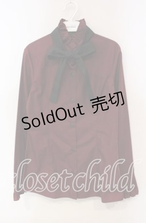 画像: MIHO MATSUDA / 2017 福袋ブラウス  ワイン O-25-12-06-049-GO-BL-IG-OS