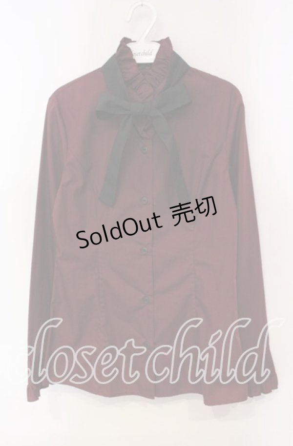 画像1: MIHO MATSUDA / 2017 福袋ブラウス  ワイン O-25-12-06-049-GO-BL-IG-OS (1)