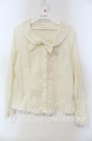 画像: Emily Temple cute / パティシエブラウス  アイボリー O-25-12-06-055-ET-BL-IG-OS