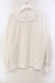 画像3: axes femme / レースカラーブラウス  シロ O-25-12-06-056-AX-BL-IG-OS (3)