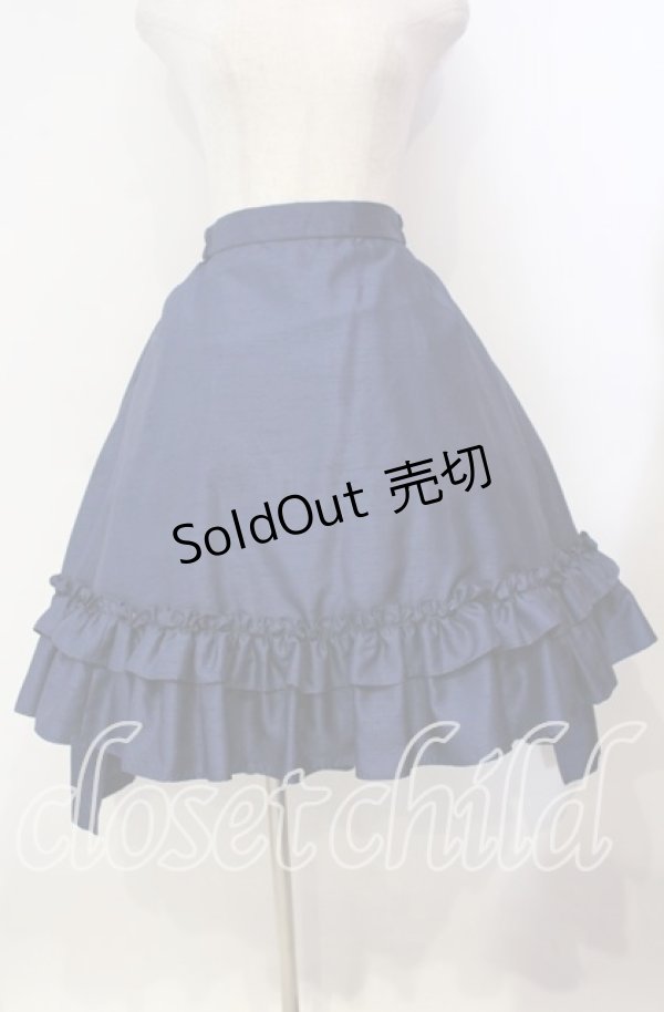 画像1: Millefleurs / バッスルスカート Ｍ ブルー O-25-12-06-005-EL-SK-IG-OS (1)