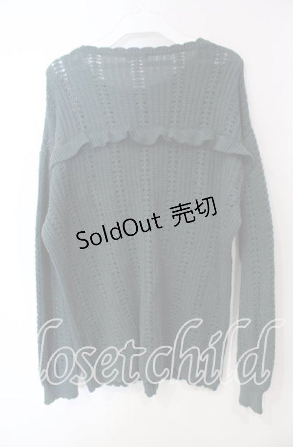 画像3: axes femme / オリジナル手刺繍ロングカーデ  グリーン O-25-12-06-070-AX-TO-IG-OS (3)