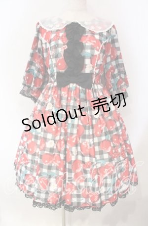 画像: Angelic Pretty / Fresh Cherryワンピース  クロ O-25-12-06-007-AP-OP-OW-OS