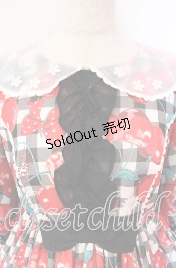 画像2: Angelic Pretty / Fresh Cherryワンピース  クロ O-25-12-06-007-AP-OP-OW-OS (2)