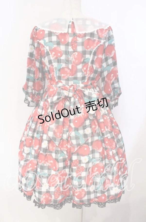 画像5: Angelic Pretty / Fresh Cherryワンピース  クロ O-25-12-06-007-AP-OP-OW-OS (5)
