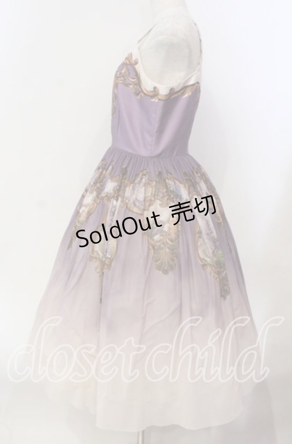 画像4: Juliette et Justine / バルリーヌ- Ballerine - ジャンパースカート  パープル O-25-12-06-010-CL-OP-IG-OS (4)