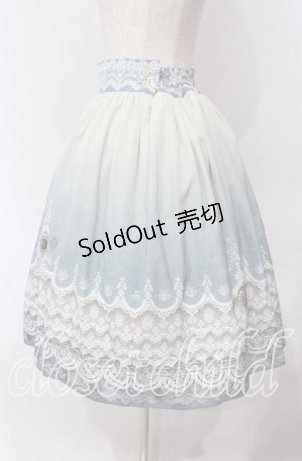 画像3: abilletage / グラデーションレーススカート  ブルー系 O-25-12-06-014-GO-SK-IG-OS (3)