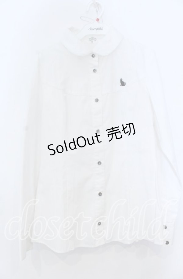 画像1: MIHO MATSUDA / ブラウス　ビズ M ホワイト O-25-12-07-058-GO-BL-OW-OS (1)