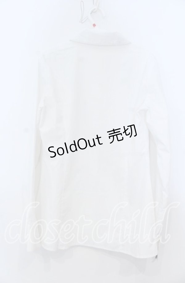 画像2: MIHO MATSUDA / ブラウス　ビズ M ホワイト O-25-12-07-058-GO-BL-OW-OS (2)