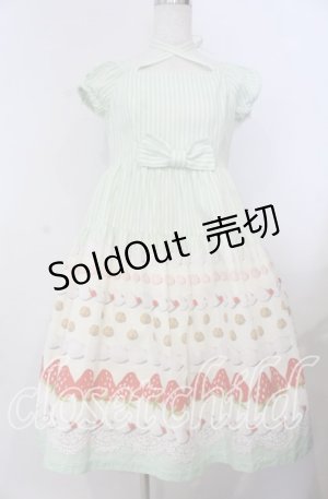 画像: Emily Temple cute / デコレーションケーキワンピース  ミント O-25-12-07-064-ET-OP-IG-OS