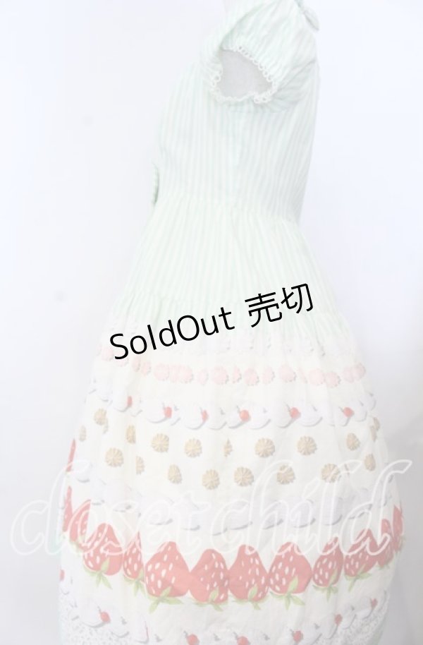 画像2: Emily Temple cute / デコレーションケーキワンピース  ミント O-25-12-07-064-ET-OP-IG-OS (2)