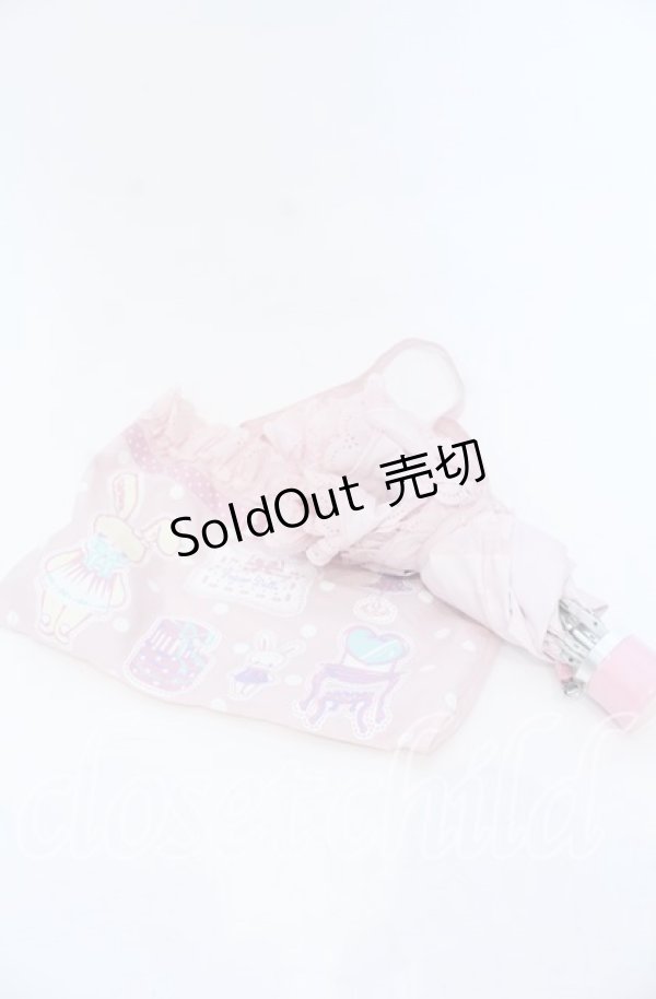画像1: Angelic Pretty / Fancy Paper Dolls折りたたみアンブレラ  ピンク O-25-12-07-065-AP-ZA-OW-OS (1)