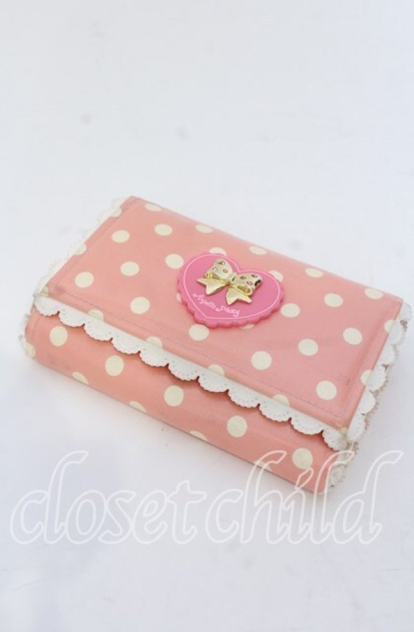画像1: Angelic Pretty / POPドットウォレット  ピンク O-25-12-07-073-AP-ZA-OW-OS (1)