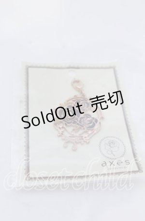 画像: axes femme / ステンドグラスローズチャーム  - O-25-12-07-088-AX-AC-IG-ZT1209D