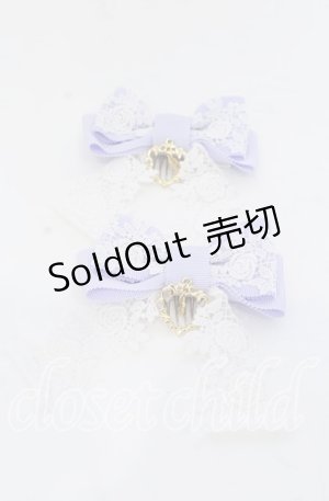 画像: BABY,THE STARS SHINE BRIGHT / プリンセスドロップゆらゆらコーム  ラベンダー O-25-12-07-101-BA-AC-OW-OS