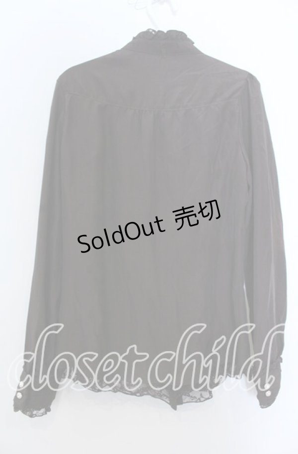 画像2: axes femme / ボリュームフリルスタンドBL Ｍ ブラウン O-25-12-07-022-AX-BL-IG-OS (2)