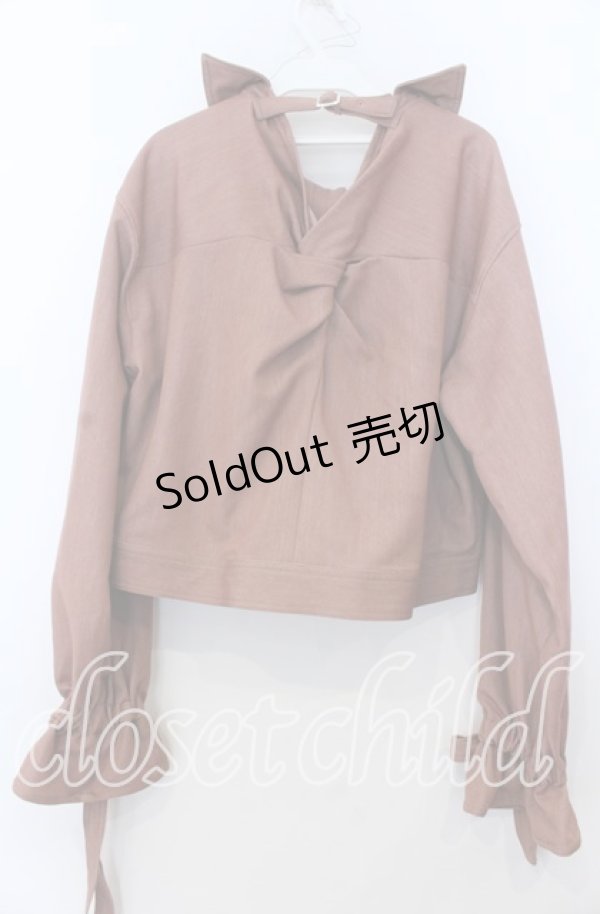 画像2: axes femme POETIQUE / バックデザインデニムジャケット Ｍ オレンジ O-25-12-07-044-AX-JA-IG-OS (2)