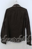 画像2: axes femme / 襟取り外しフリルブラウス Ｌ ブラウン O-25-12-07-048-AX-BL-IG-OS (2)