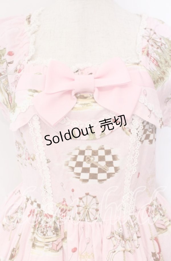 画像2: BABY,THE STARS SHINE BRIGHT / アリスinファンフェアワンピース  ピンク O-25-12-08-003-BA-OP-IG-OS (2)