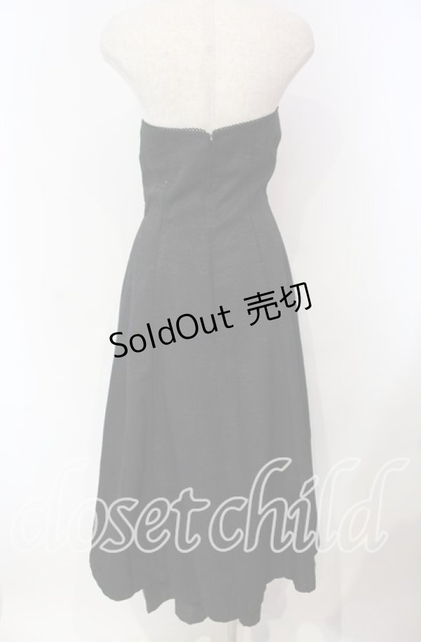 画像4: MIHO MATSUDA / パイソン柄ベアワンピース  ブラック O-25-12-08-020-GO-OP-IG-OS (4)