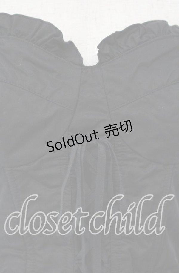 画像2: BPN / オーバーバストコルセット Ｍ ブラック O-25-12-08-022-GO-TO-IG-OS (2)