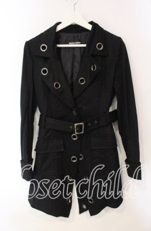 画像: PEACE NOW / ハトメジャケット Ｍ ブラック O-25-12-08-028-PU-JA-IG-OS