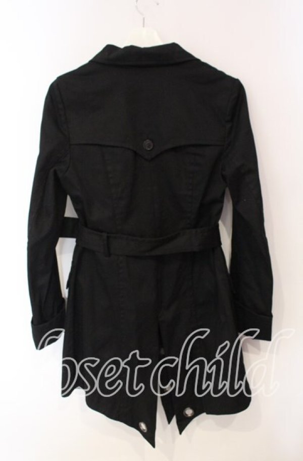 画像3: PEACE NOW / ハトメジャケット Ｍ ブラック O-25-12-08-028-PU-JA-IG-OS (3)