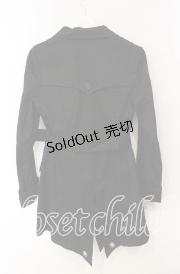 画像3: PEACE NOW / ハトメジャケット Ｍ ブラック O-25-12-08-028-PU-JA-IG-OS (3)