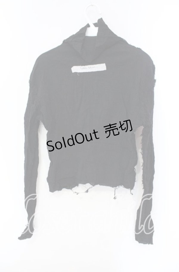 画像3: alice auaa / 楊柳ブラウス  ブラック O-25-12-08-030-AA-TO-IG-OS (3)