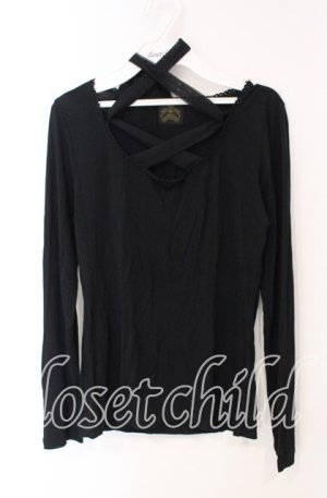 画像: MIHO MATSUDA / カットソー シエル  ブラック O-25-12-08-036-GO-TO-IG-OS